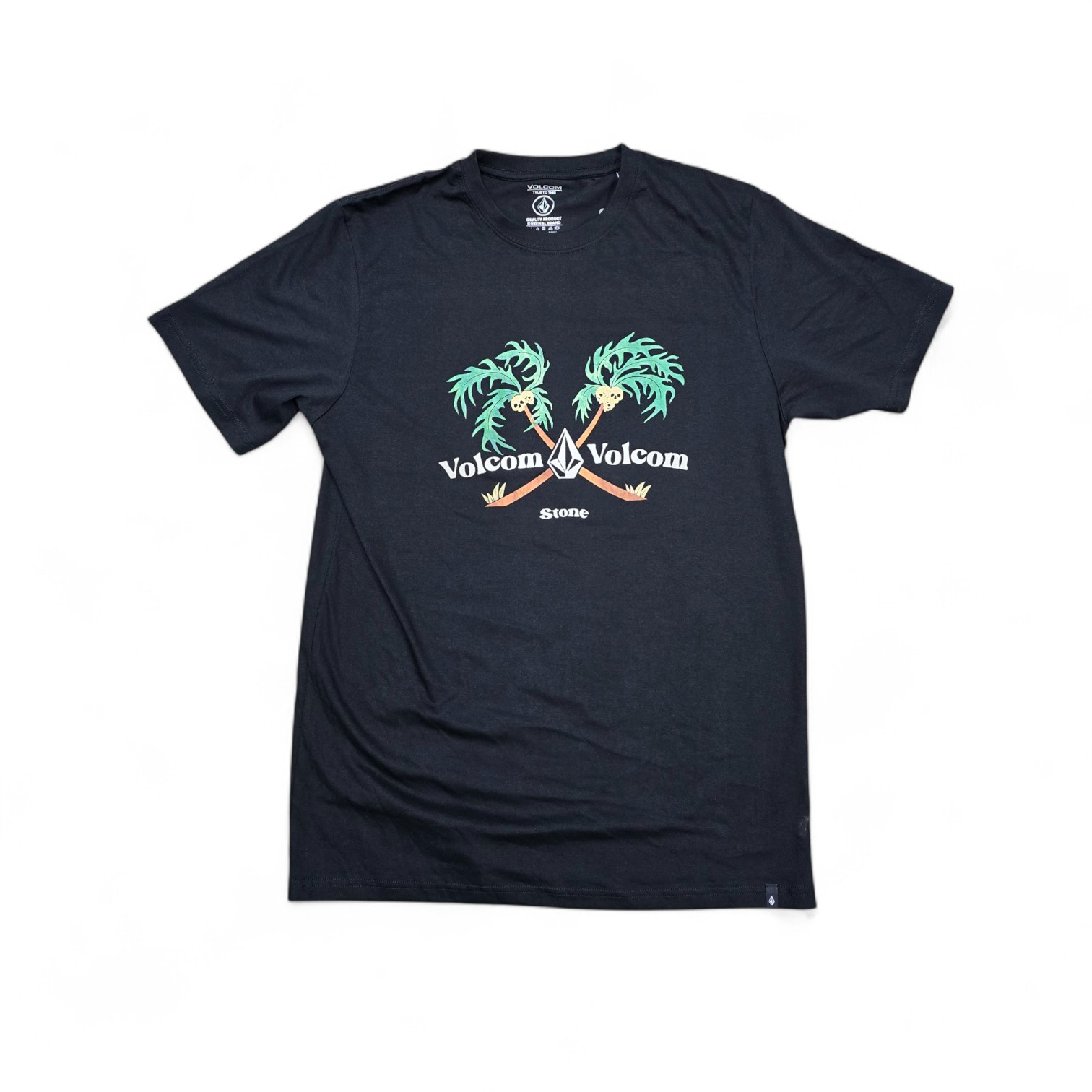 CAMISETA TALLA L - RF - COD34 - CLASSIC DEFAULT - BASIC - NEGRO