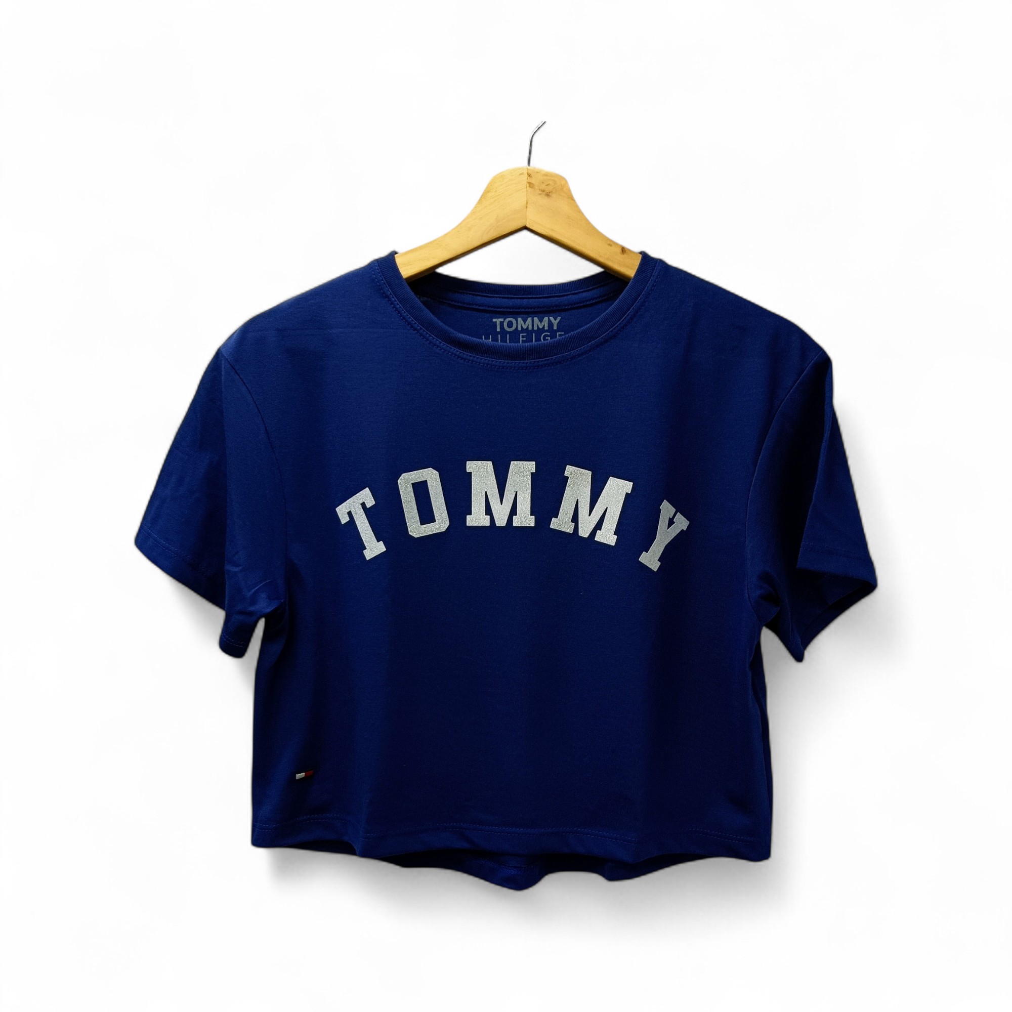 CAMISETAS TALLA S - COD30 - CROP TOP - AZUL