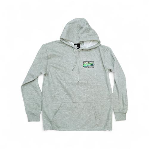 CHOMPA TALLA L - RF - COD22 - CLASSIC DEFAULT - CAPUCHA BASIC - GRIS