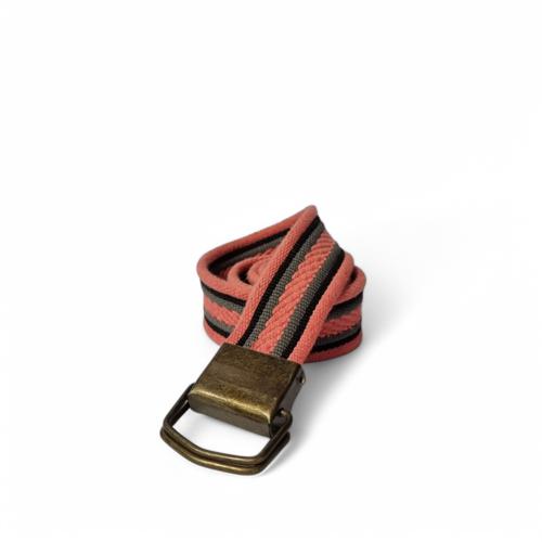 CINTURON LONA TALLA STD - SS - COD1 - BASIC GNL - LONA AJUSTABLE - CORAL/NG