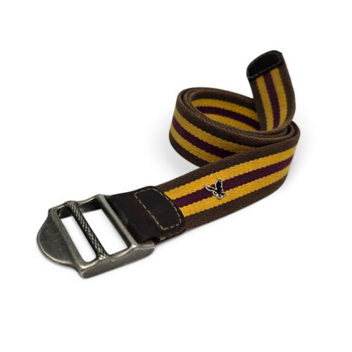 CINTURON LONA TALLA STD - SS - COD2 - BASIC GNL - LONA AJUSTABLE - CAFÉ / AMAR.