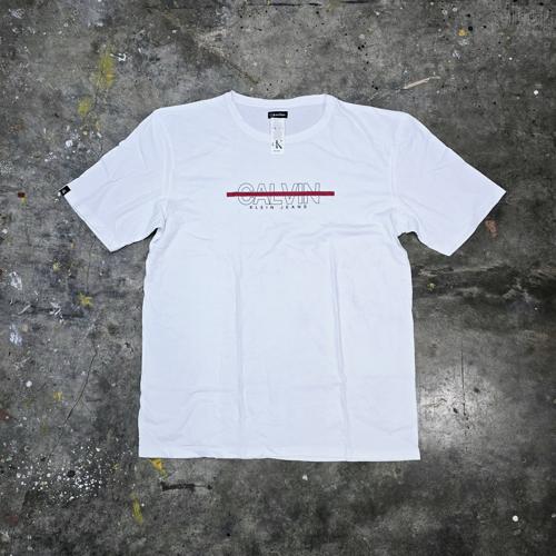 CAMISETA TALLA 3XL - RF - COD3 - LETRAS NEGRAS - BASIC TSHIRT - BLANCO
