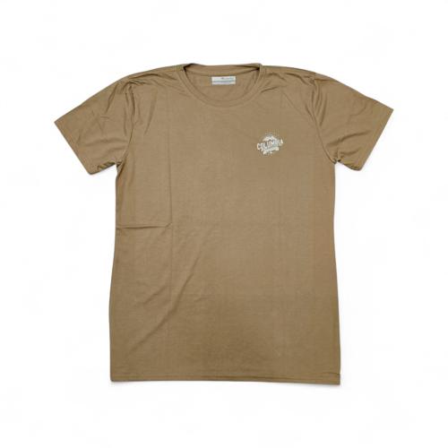 CAMISETA TALLA L - RF - COD71 - CLASSIC DEFAULT - BASIC - CAFÉ