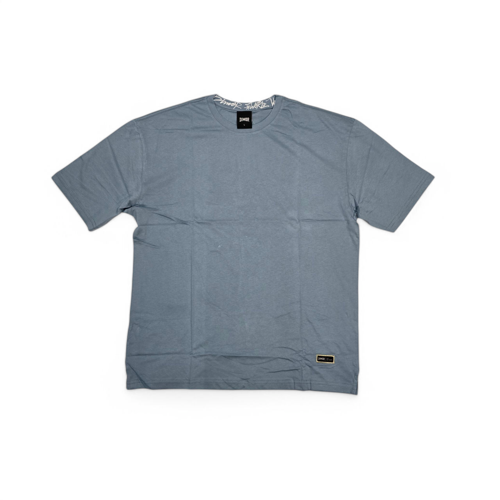 CAMISETA TALLA L - OV - COD147 - NEX - BASIC OVERS WORLD -  CELESTE FUERTE