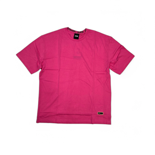CAMISETA TALLA L - OV - COD147 - NEX - BASIC OVERS WORLD -  FUCSIA