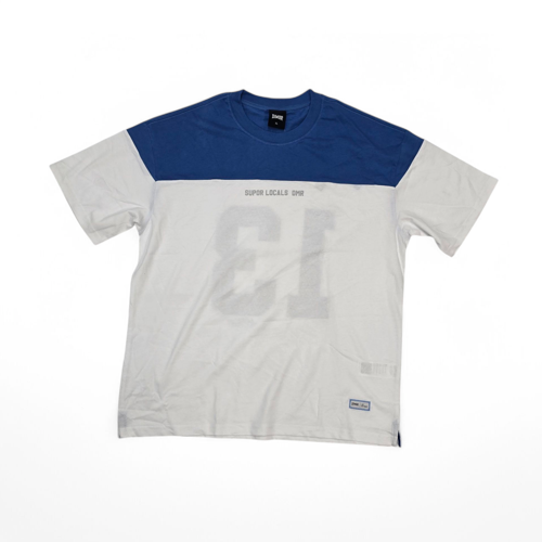 CAMISETA TALLA L - OV - COD147 - BASE - BASIC BOX F - AZUL / BL