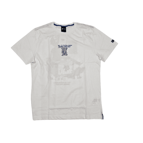 CAMISETA TALLA L - RF - COD147 - JORGE - URBAN INF - BLANCO / AZ
