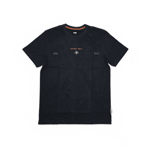 CAMISETA TALLA L - RF - COD147 - ALONE - URBAN INF - AZUL ACERO