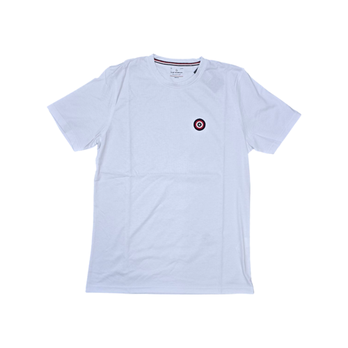 CAMISETA TALLA L - RF - COD148 - H - BASIC - BLANCO