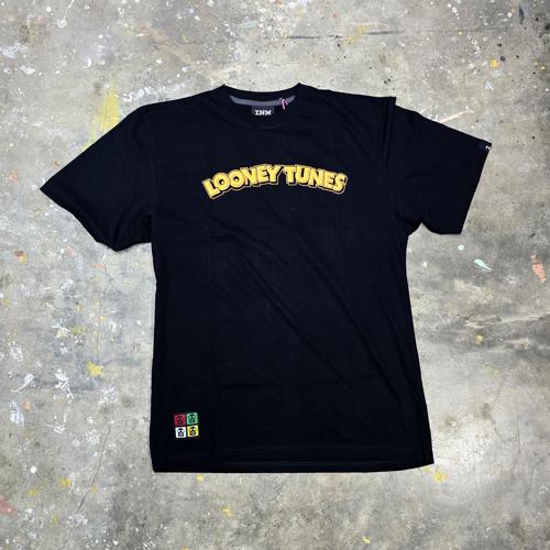 CAMISETA TALLA STD - M/L - OV - COD01 - OVER CLASSIC / INM - URBAN BASIC NEGRO/AMARILLO