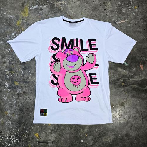 CAMISETA TALLA STD - M/L - OV - COD01 - OVER CLASSIC / INM - URBAN BASIC BLANCO/ROSADO