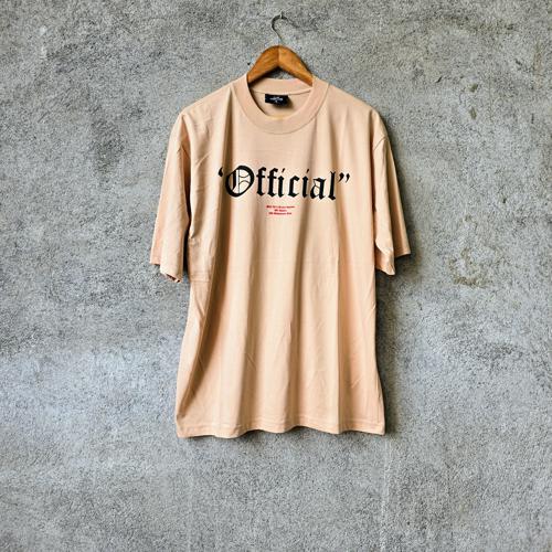 CAMISETA TALLA M - UB - COD1 - URBAN FUNK - OVERSIZE STYLE / OFFICIALBEIGE