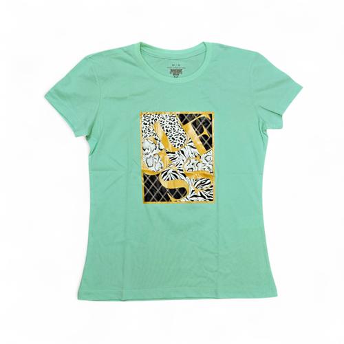 CAMISETA TALLA 2XL - RF - COD9 - BASIC - COTTON FIT - MENTA