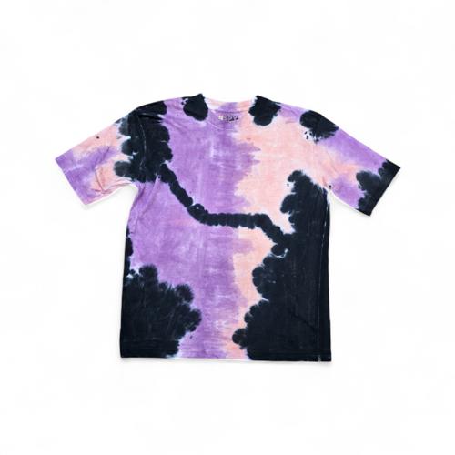 CAMISETA TALLA L - UB - COD123 - URBAN OVERSIZE - BASIC - LILA/ROSADO/NG