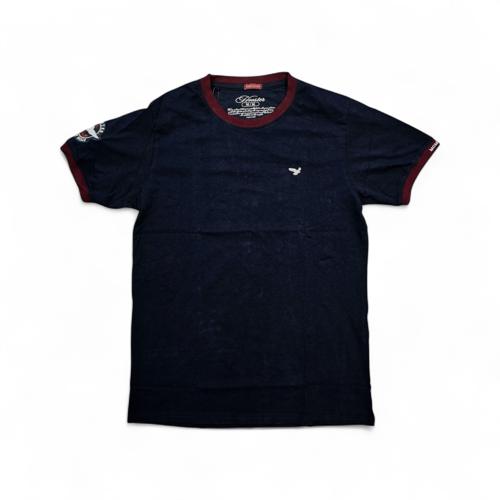 CAMISETA TALLA XL - RF - COD41 - NAVAL - BASIC - AZUL MARINO