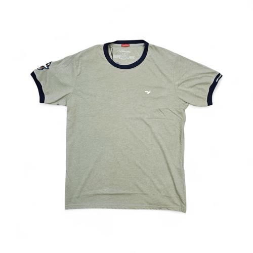 CAMISETA TALLA S - RF - COD41 - NAVAL - BASIC - PLOMO
