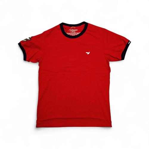 CAMISETA TALLA M - RF - COD41 - NAVAL - BASIC - ROJO