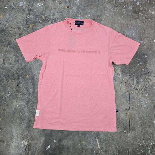 CAMISETA TALLA L - RF - COD41 - BORDADO CENTRO - BASIC TSHIRT - CORAL