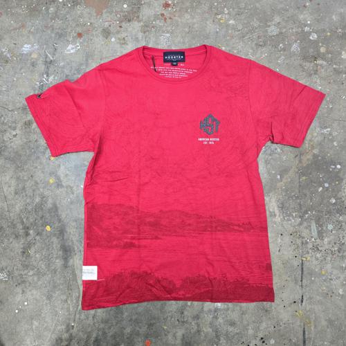 CAMISETA TALLA 2XL - RF - COD41 - BORDADO IZQUIERDO - BASIC TSHIRT - ROJO