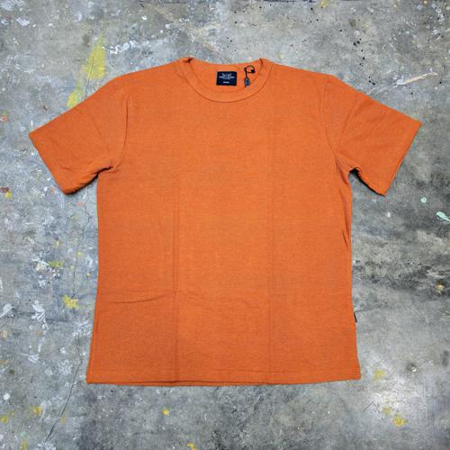CAMISETA TALLA M - OV - COD11 - URBAN PIQUE BASIC STYLE - BASIC OVERSIZE TEXTURE - NARANJA (AUTUM)