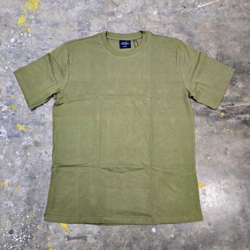 CAMISETA TALLA L - OV - COD11 - URBAN BASIC STYLE - T-SHIRT OVERSIZE - VERDE MILITAR CLARO (TEA LEAF)