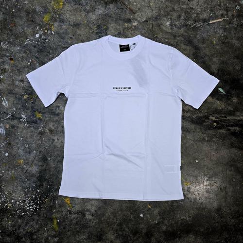 CAMISETA TALLA M - COD11 - OVERZISE BASIC - LETRAS 3D ADELANTE CENTRO - BLANCO