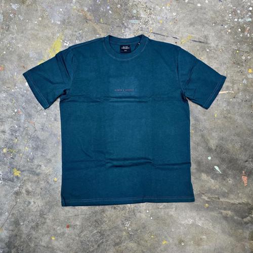 CAMISETA TALLA M - COD11 - OVERZISE BASIC - LETRAS 3D ADELANTE CENTRO - VRDE TURQUESA