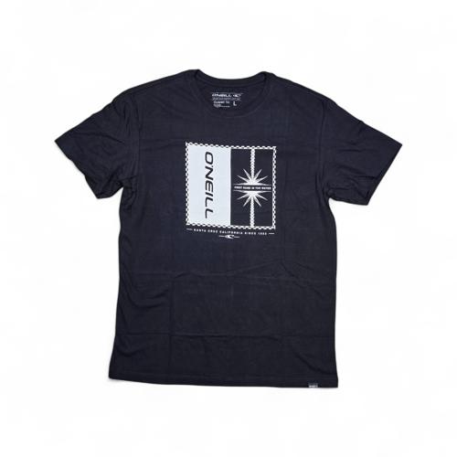 CAMISETA TALLA XL - RF - COD65 - CLASICS - BASIC - NEGRO/BLANCO