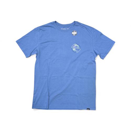 CAMISETA TALLA L - RF - COD65 - CLASICS - BASIC - CELESTE OSCURO