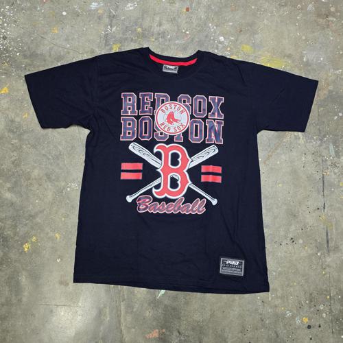 CAMISETA TALLA XL - RF - COD116 - BASEBALL - BASIC TSHIRT - AZUL MARINO