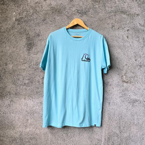 CAMISETA TALLA L - RF - COD22 - GNL BASIC TURQUESA/LILA/NEGRO