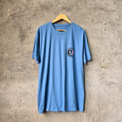 CAMISETA TALLA L - RF - COD22 - GNL BASIC AZUL/ROSADO/NEGRO