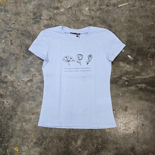 CAMISETA TALLA 2XL - RF - COD25 - BASIC - REPUBLIQ - CELESTE
