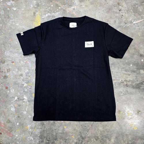 CAMISETA TALLA L - RF - COD25 - MAR 01 - TEXTURE BASIC - NEGRO