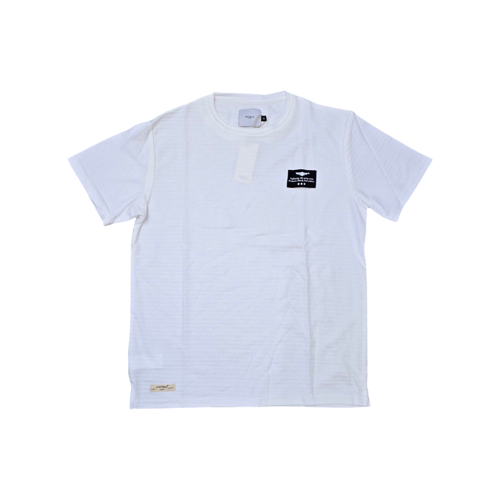 CAMISETA TALLA M - RF - COD25 - MARRANT - TEXTURE BASIC - BLANCO