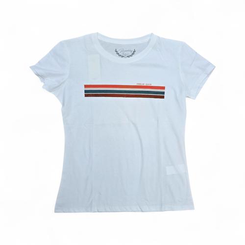 CAMISETA TALLA 2XL - RF - COD25 - BASIC - COTTON FIT - BLANCO