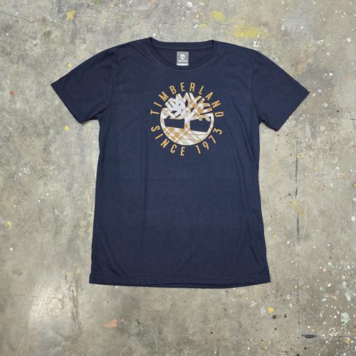 CAMISETA TALLA S - RF - COD29 - SINCE 1973 - BASIC TSHIRT - AZUL MARINO