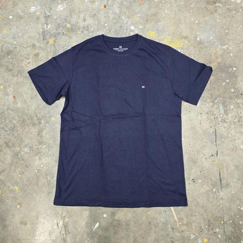 CAMISETA TALLA M - RF - COD30 - BANDERA PEQUEÑA - BASIC TSHIRT - AZUL MARINO