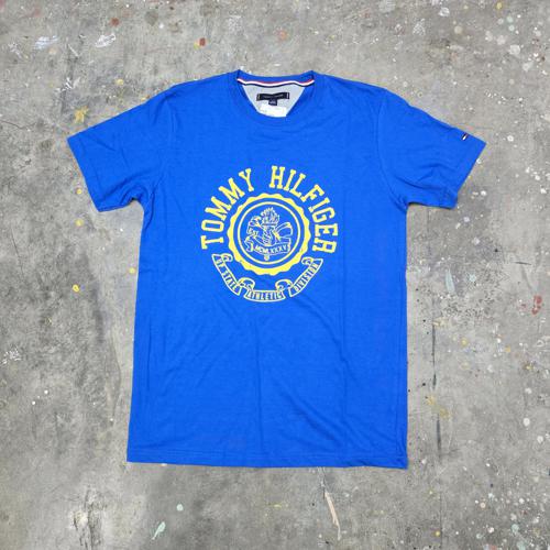 CAMISETA TALLA L - RF - COD30 - UP STATE ATHLETIC DIVISION - BASIC TSHIRT - AZUL ELECTRICO