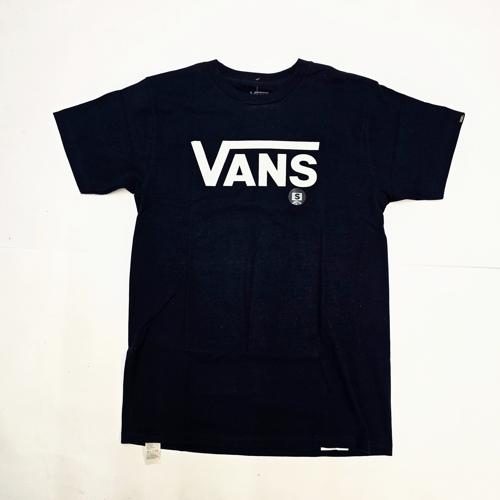CAMISETA TALLA S - RF - COD33 - MN VN CLASSIC - STYLE BASIC T-SHIRT -AZUL MARINO/BLANCO