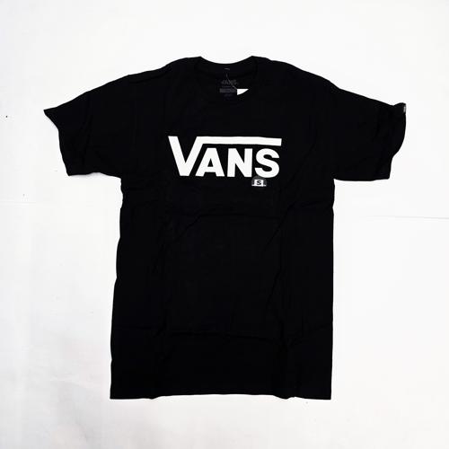 CAMISETA TALLA S - RF - COD33 - MN VN CLASSIC - STYLE BASIC T-SHIRT -NEGRO/BLANCO