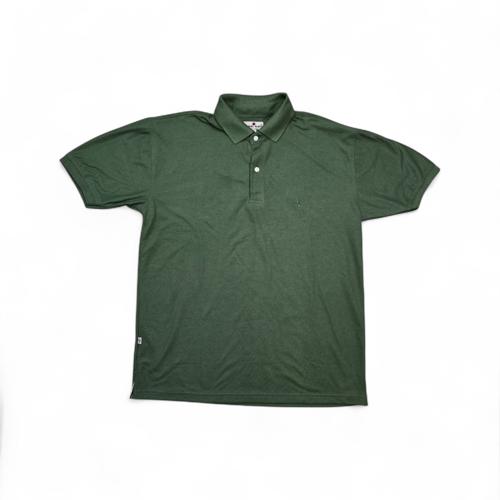 CAMISETA CON CUELLO TALLA L - TC - COD4 - BASIC TONE - VERDE
