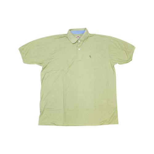 CAMISETA CON CUELLO TALLA 2XL - TC - COD4 - BASIC TONE - VERDE LIMON