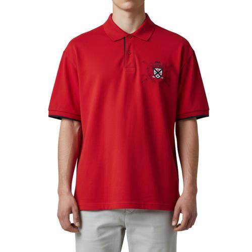 CAMISETA CON CUELLO | ESCUDO 1976 | REG. F./ T. POLO | RJ/AZ | HOMBRE