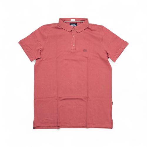 CAMISETA CON CUELLO TALLA 2XL - RF - COD11 - CLASSIC DEFAULT - CUELLO FRANCES - TOMATE (CEDRO ROSA)