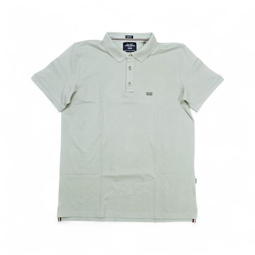CAMISETA CON CUELLO TALLA L - RF - COD11 - CLASSIC DEFAULT - CUELLO FRANCES - PLOMO (MIRAGE GRAY)