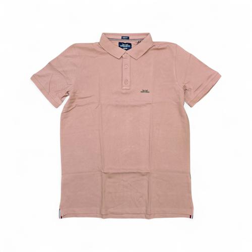 CAMISETA CON CUELLO TALLA 2XL - RF - COD11 - CLASSIC DEFAULT - CUELLO FRANCES - PALO ROSA (CAMEO ROSE)