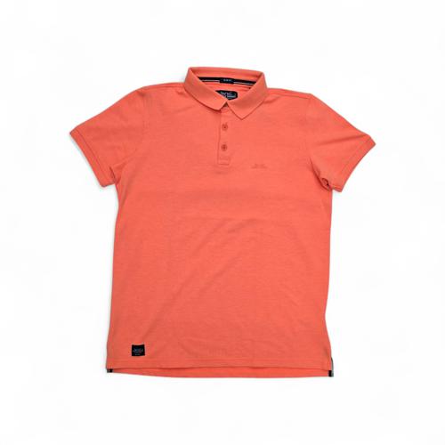 CAMISETA CON CUELLO TALLA S - COD11 - FRANCES/PCF002 - NARANJA
