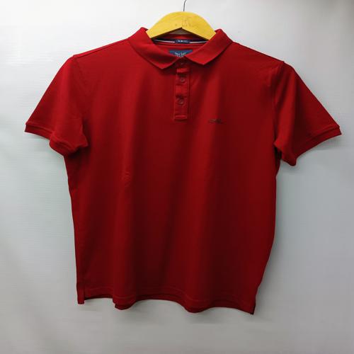 CAMISETA CON CUELLO TALLA XL - COD11 - FRANCES/PCF005 - ROJO