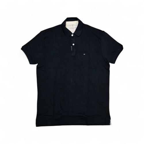 CAMISETA CON CUELLO TALLA 2XL - RF - COD30 - CLASSIC DEFAULT - CUELLO FRANCES - NEGRO